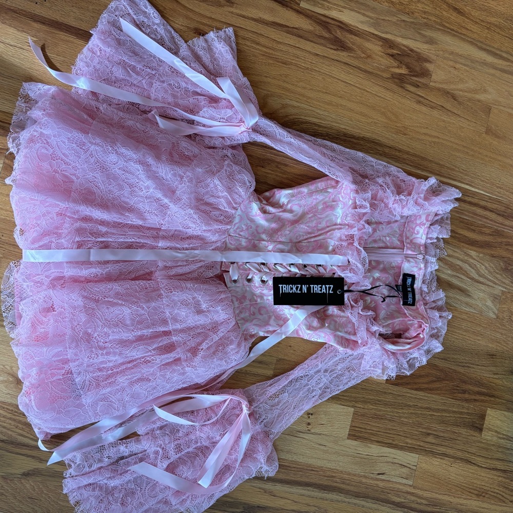 Dolls Kill “They’ll Eat Cake” Costume- Pink - Picture 2 of 6